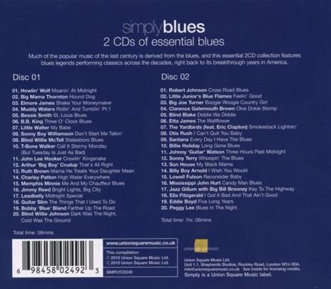 Simply Blues - CD Audio - 2