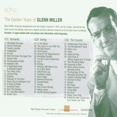 Golden Years of - CD Audio di Glenn Miller - 2