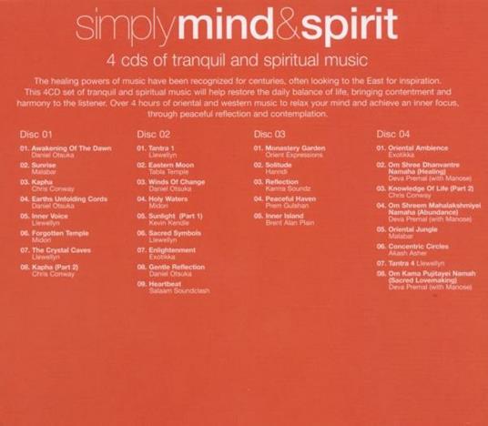 Simply Mind & Spirit - CD Audio - 2