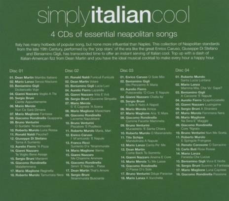 Simply Italian Cool - CD Audio - 2