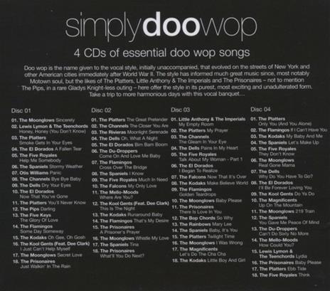 Simply Doo Wop - CD Audio - 2