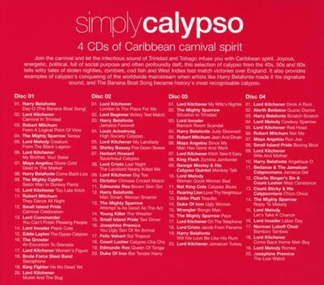 Simply Calypso - CD Audio - 2