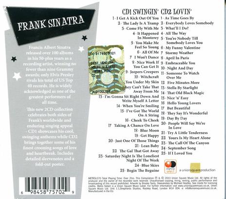 Lovin' & Swingin' All Night Long - CD Audio di Frank Sinatra - 2