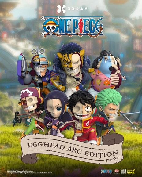 Mighty Jaxx - One Piece XXRAY 4 inch Vinyl Figure Egghead Arc Series - Part 1 Blind Box Display (6)