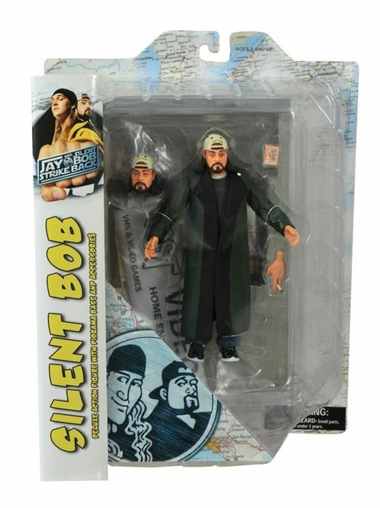 Diamond Select Jay & Silent Bob Strike Back Action Figure Silent Bob New - 4