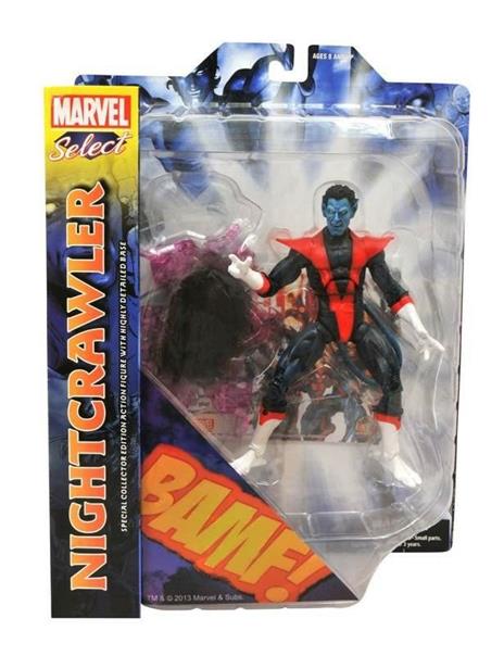 Marvel Select X Men Nightcrawler Action Figure New Nuovo - 4