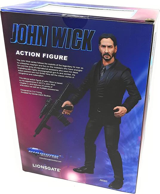 John Wick Select Action Figura Walgreens Esclusiva 18 Cm Diamond Select - 2