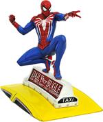 Spider-Man 2018 Marvel Video Game Gallery PVC Statue Spider-Man on Taxi 23 cm