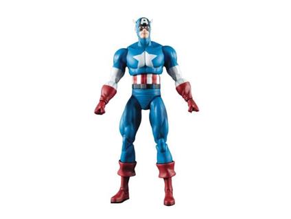 Marvel Sel Classic Captain America Af Action Figura Diamond Select