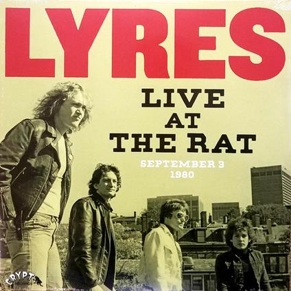 Live at the Rat, 3rd September 1980 - Vinile LP di Lyres