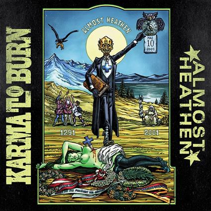 Almost Heathen (Yellow Transparent Vinyl) - Vinile LP di Karma to Burn