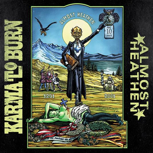 Almost Heathen (Yellow Transparent Vinyl) - Vinile LP di Karma to Burn