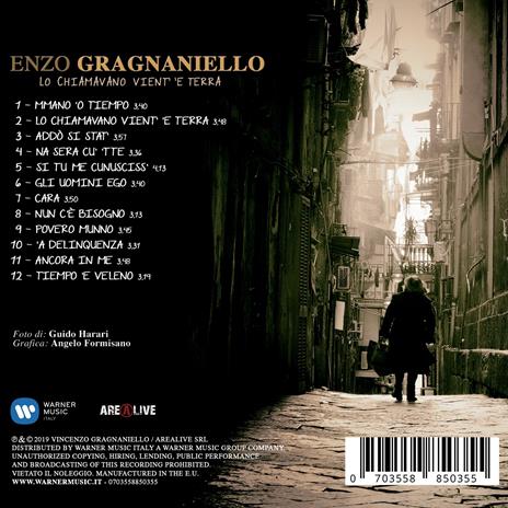 Lo chiamavano vient' 'e terra - CD Audio di Enzo Gragnaniello - 2