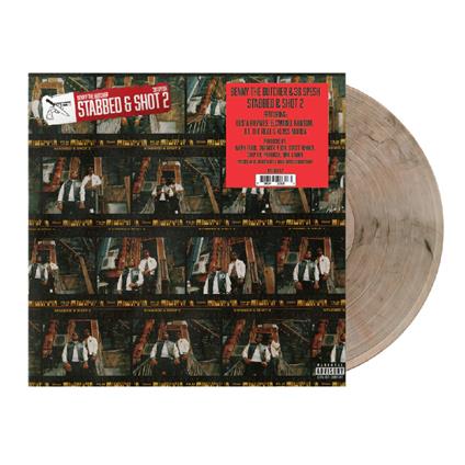 Stabbed & Shot 2 (Clearwith Red & Black Vinyl) - Vinile LP di 38 Spesh