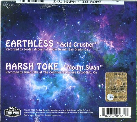 Acid Crusher - Mount Swan - CD Audio di Earthless,Harsh Toke - 2