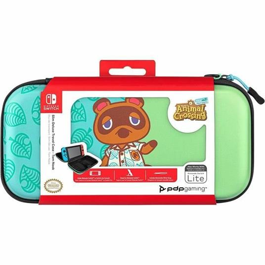 Custodia per il trasporto - PDP - Slim Deluxe - Animal Crossing: Tom Nook - Switch - 4