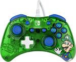 PDP Rock Candy: Luigi Lime Blu, Verde, Traslucido USB Gamepad Analogico/Digitale Nintendo Switch