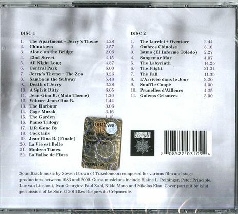 Music for Film & Theatre - CD Audio di Steven Brown - 2