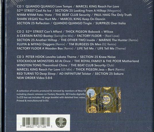 New Order Presents Be Music - CD Audio - 2