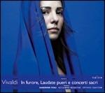 In Furore. Laudate Pueri e concerti sacri - CD Audio di Antonio Vivaldi,Ottavio Dantone,Sandrine Piau,Accademia Bizantina