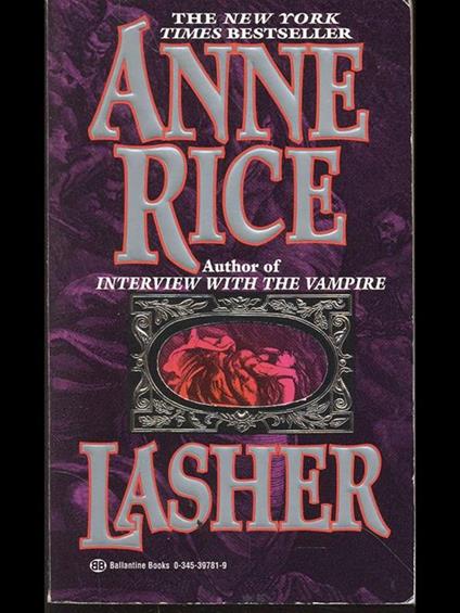 Lasher - Anne Rice - copertina