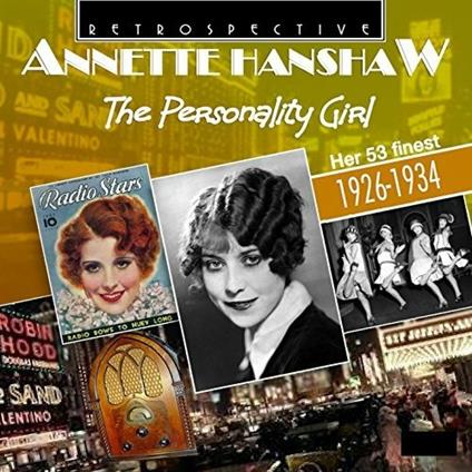 Personality Girl - CD Audio di Annette Hanshaw