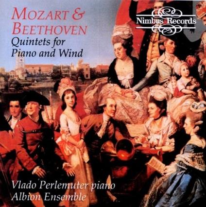 Quintets For Piano & Wind - CD Audio di Vlado Perlemuter