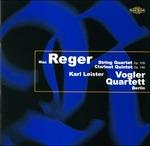 Quartetto per archi op.109 - Quintetto con clarinetto op.146 - CD Audio di Max Reger,Karl Leister,Vogler Quartett