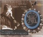 The Songs of Mathilde De Rothschild - CD Audio