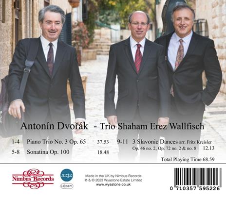 Piano Trio No.3 - CD Audio di Antonin Dvorak - 2