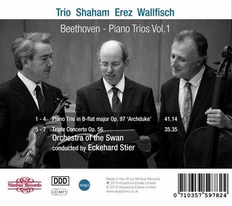 Trii con pianoforte vol.1 - CD Audio di Ludwig van Beethoven - 2