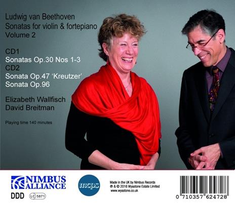 Sonate per Violino - CD Audio di Ludwig van Beethoven - 2