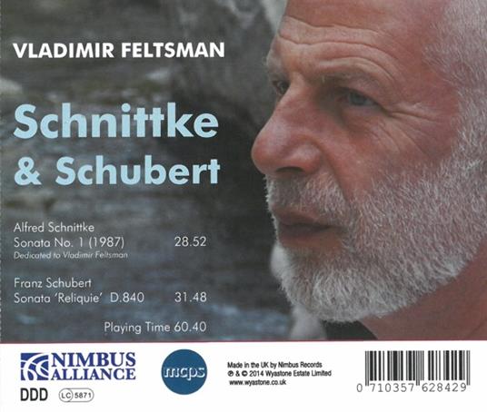 Sonata per pianoforte n.1 / Sonata per pianoforte n.15 - CD Audio di Franz Schubert,Alfred Schnittke,Vladimir Feltsman - 2