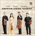 Quartetti per archi - CD Audio di Edvard Grieg,Leos Janacek,Hugo Wolf,Amphion String Quartet
