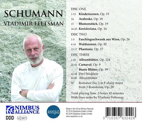 Opere per pianoforte - CD Audio di Robert Schumann - 2