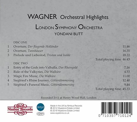 Brani Orchestrali - CD Audio di Richard Wagner - 2