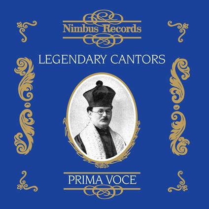 Legendary Cantors - CD Audio