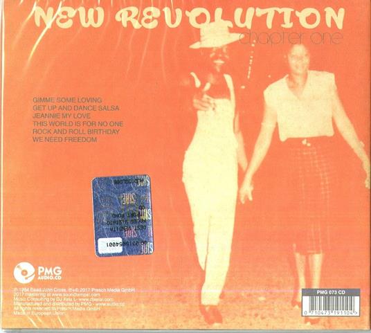 New Revolution. Chapter 1 - CD Audio di Baad John Cross - 2