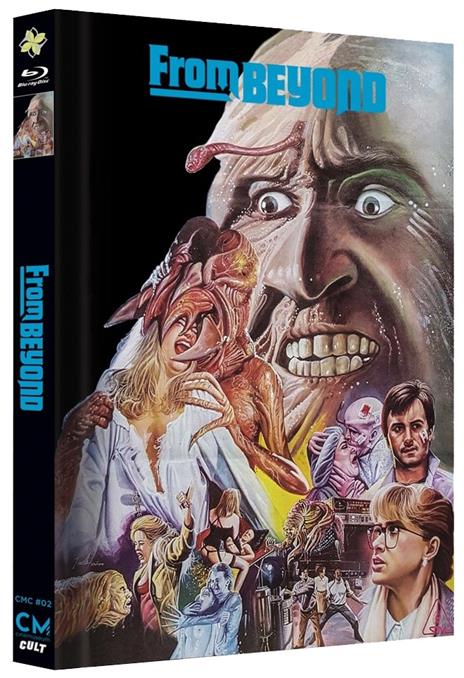 From Beyond (Terrore dall'ignoto). Mediabook Variant B. Numerata 500 Copie (DVD + Blu-ray) di Stuart Gordon - DVD + Blu-ray