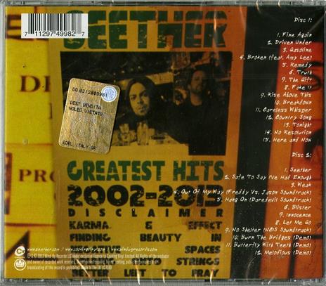 Seether 2002-2013 - CD Audio di Seether - 2