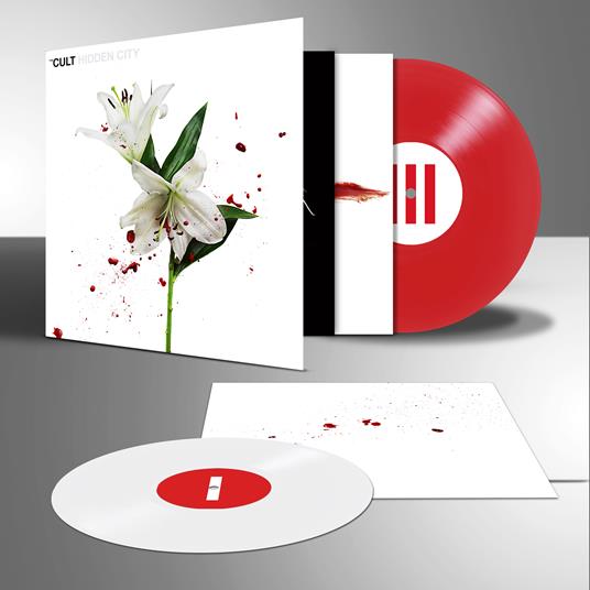 Hidden City (2 LP Red & White Coloured Vinyl, Gatefold Sleeve) - Vinile LP di The Cult