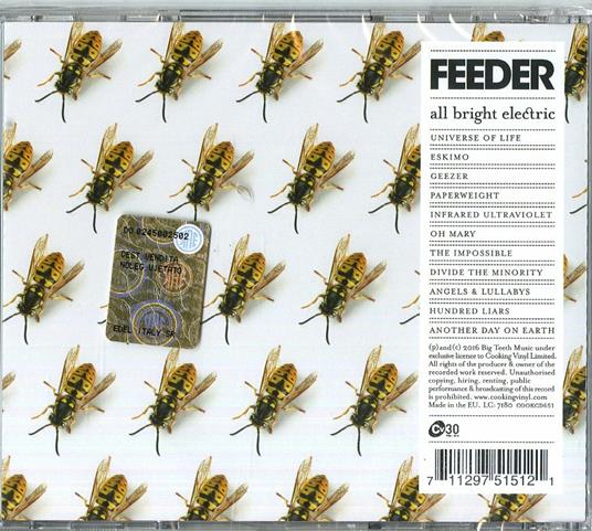 All Bright Electric - CD Audio di Feeder - 2