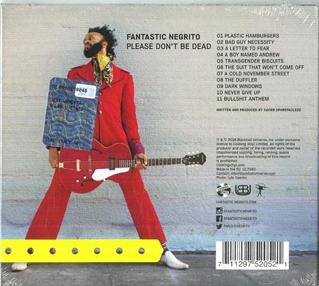 Please Don't Be Dead - CD Audio di Fantastic Negrito - 2
