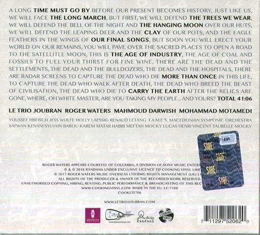 The Long March - CD Audio di Le Trio Joubran - 2