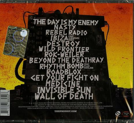 The Day Is my Enemy - CD Audio di Prodigy - 2