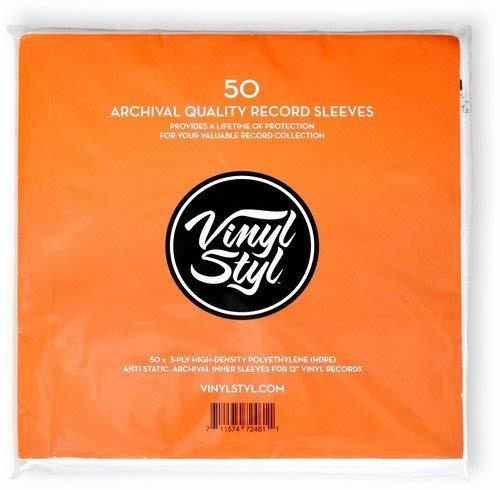 Vinyl Styl - Archive Quality Inner Record Sleeve (Buste Interne Per Vinile)  - Vinyl Styl - Idee regalo