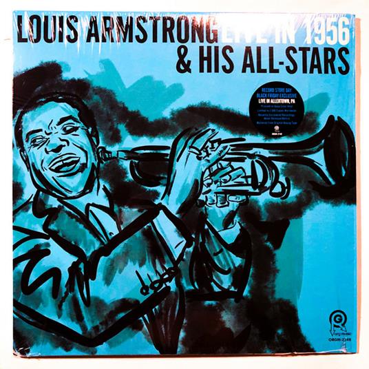 Live In 1956 - Vinile LP di Louis Armstrong