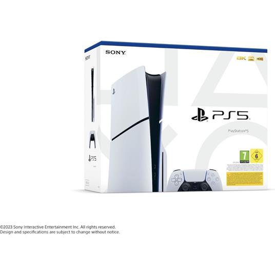 Console Playstation 5 PS5 Slim 1Tb Con Lettore Disc Version Eu