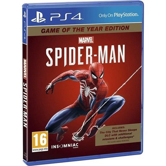 Marvel s Spider Man GOTY PS4