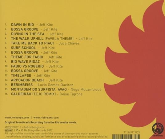 Rio Breaks (Colonna sonora) - CD Audio - 2